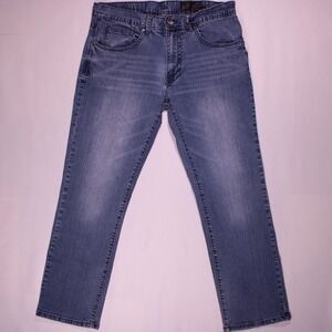 TK Axel Jeans Mens 34x30 Blue Authentic Denim Comfort Stretch, Fits 34.5x28‎